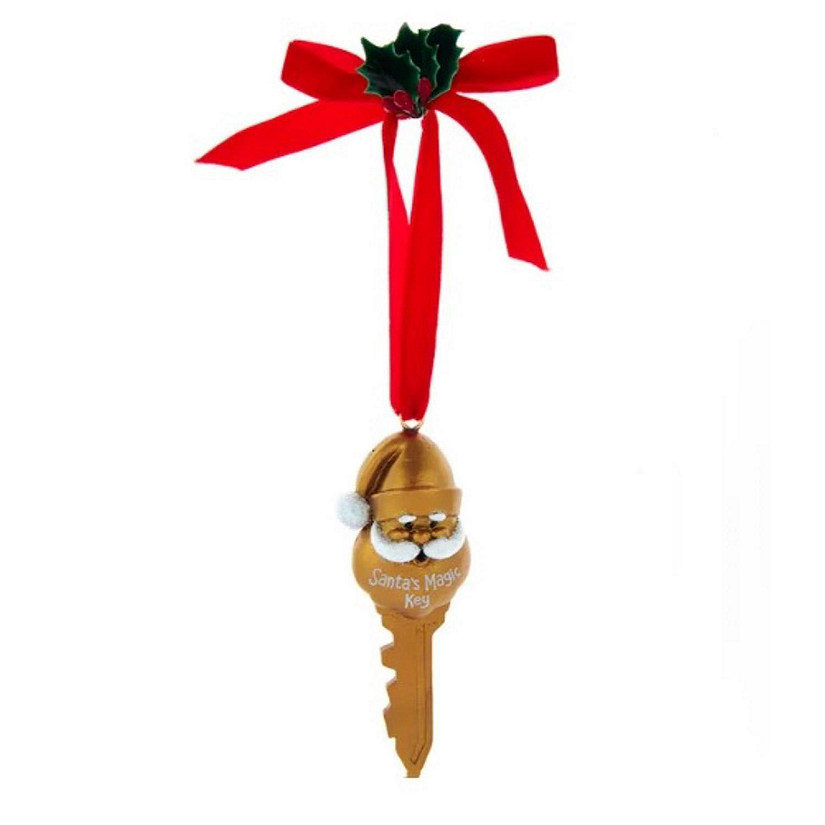 Kurt Adler Resin Santa Magic Key Christmas Tree Ornament Image