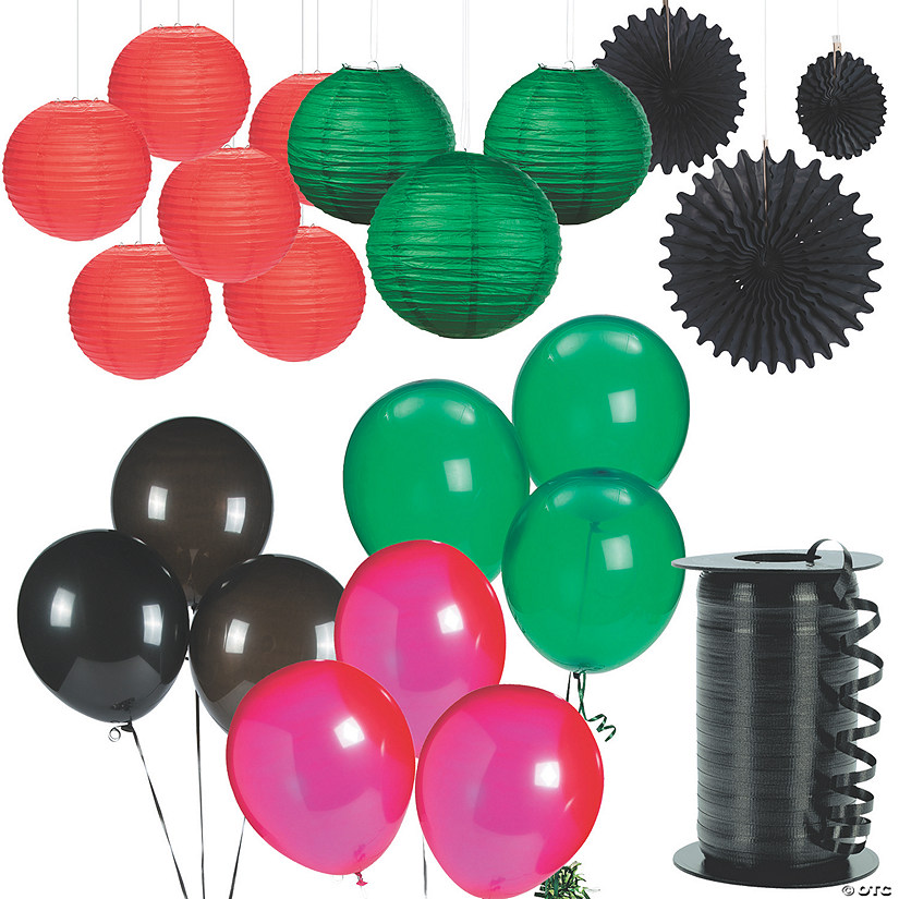Kwanzaa Deluxe Party Decorating Kit - 97 Pc. Image