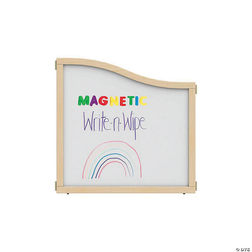 Kydz Suite Cascade Panel - E  To A-Height - 36" Wide - Magnetic Write-N-Wipe Image