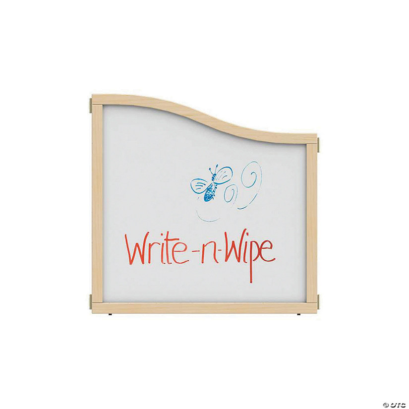 Kydz Suite Cascade Panel - E  To A-Height - 36" Wide - Write-N-Wipe Image