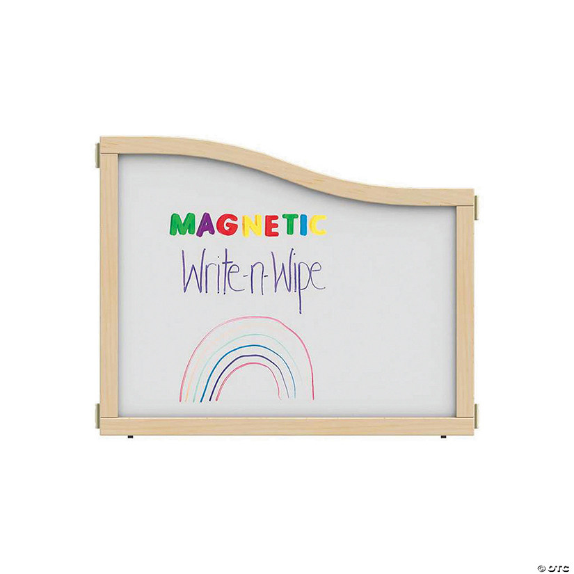 Kydz Suite Cascade Panel - E To T-Height - 36" Wide - Magnetic Write-N-Wipe Image