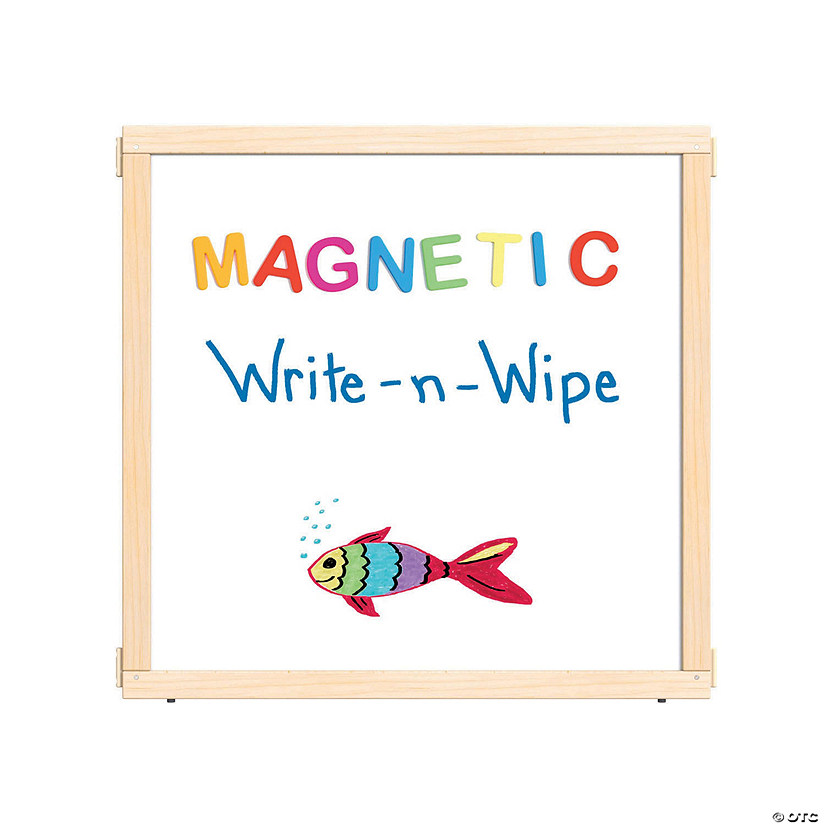 Kydz Suite Panel - A-Height - 36" Wide - Magnetic Write-N-Wipe Image