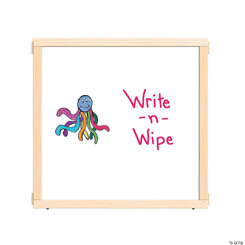 Kydz Suite Panel - A-Height - 36" Wide - Write-N-Wipe Image