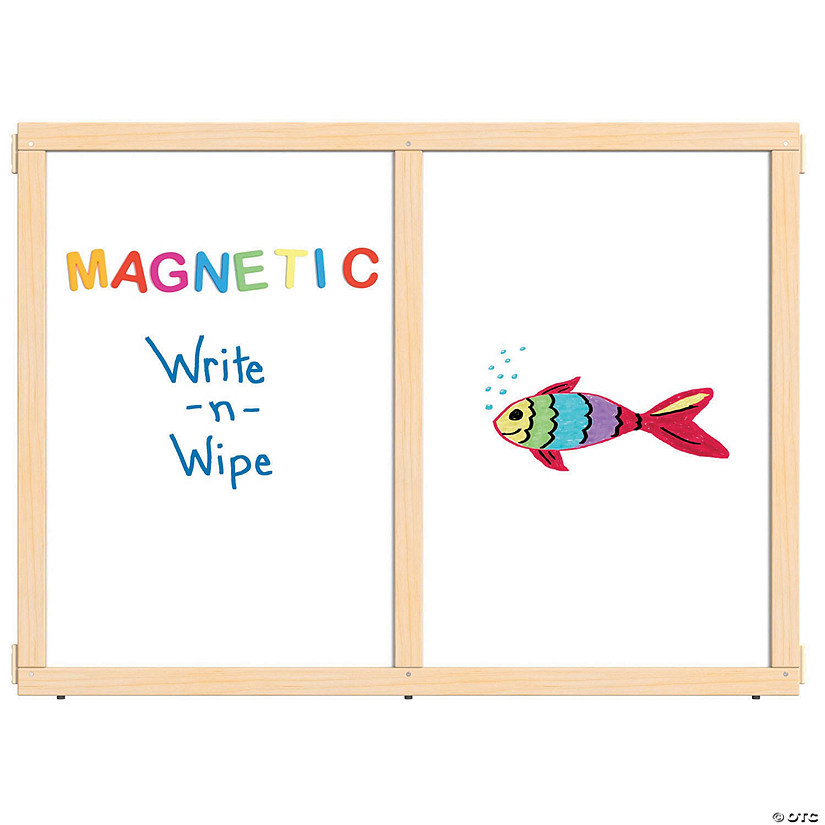 Kydz Suite Panel - A-Height - 48" Wide - Magnetic Write-N-Wipe Image