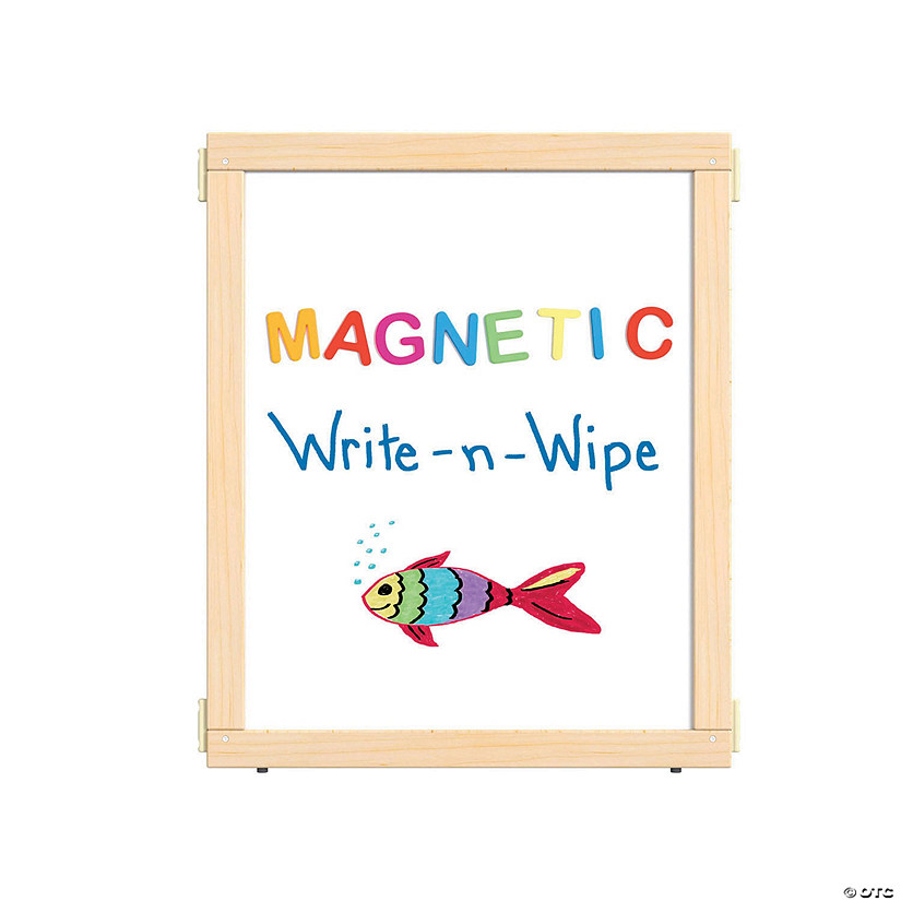 Kydz Suite Panel - E-Height - 24" Wide - Magnetic Write-N-Wipe Image