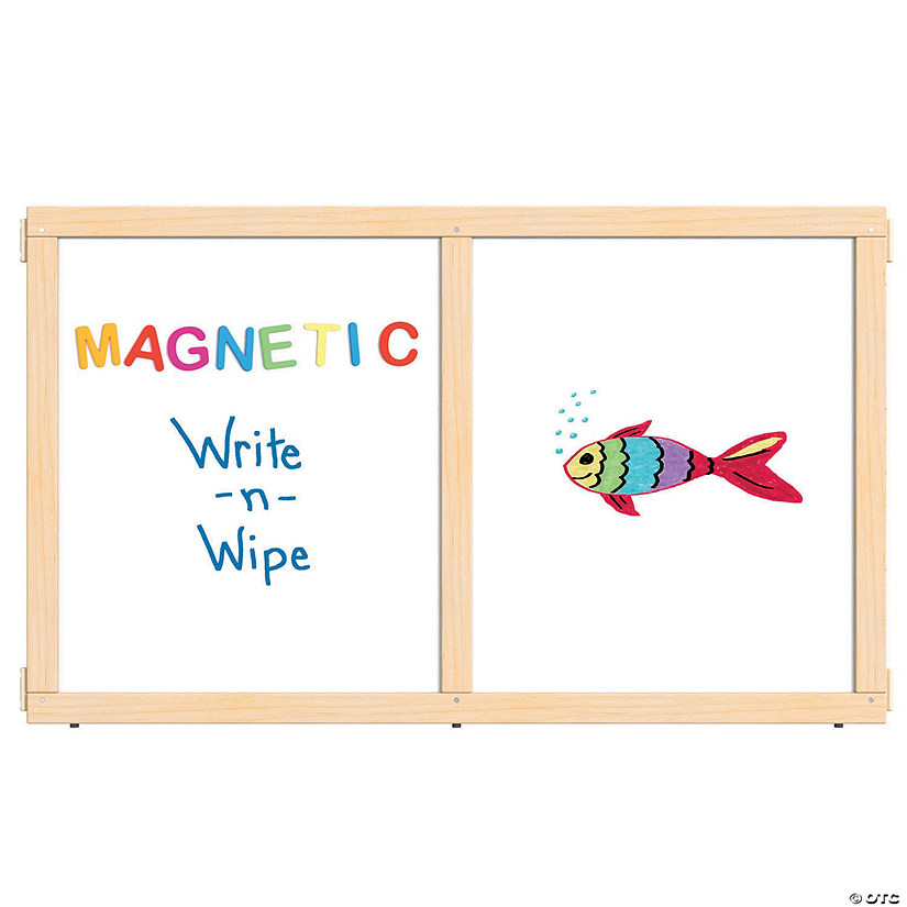 Kydz Suite Panel - E-Height - 48" Wide - Magnetic Write-N-Wipe Image