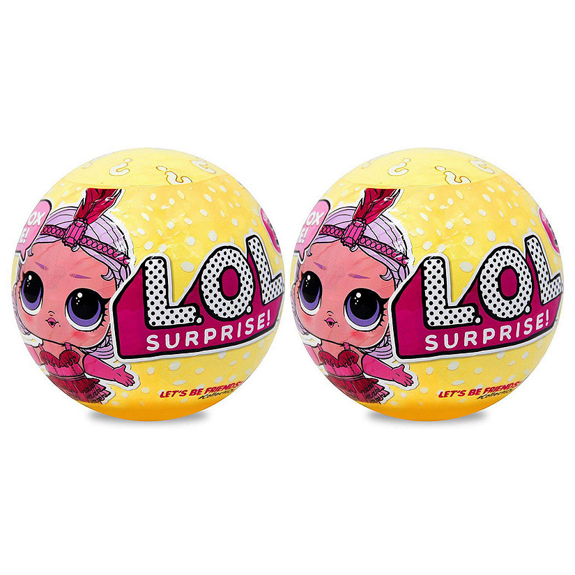 L.O.L. Surprise! Series 3 Wave 3 2-Pack Big Sister Red Dress LOL Doll Exclusive Limited MGA Image