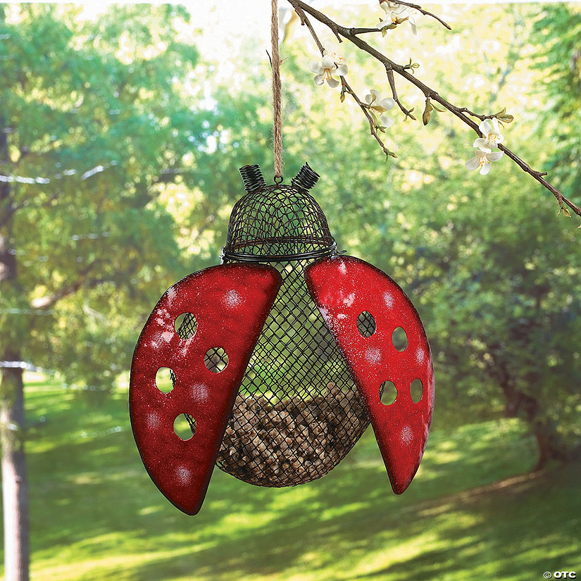 Ladybug Hanging Bird Feeder Discontinued