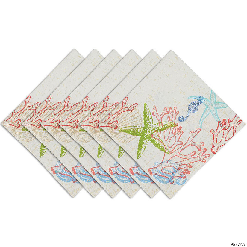 Lagoon Napkin Set, 20X20 Inch, 6 Piece Image