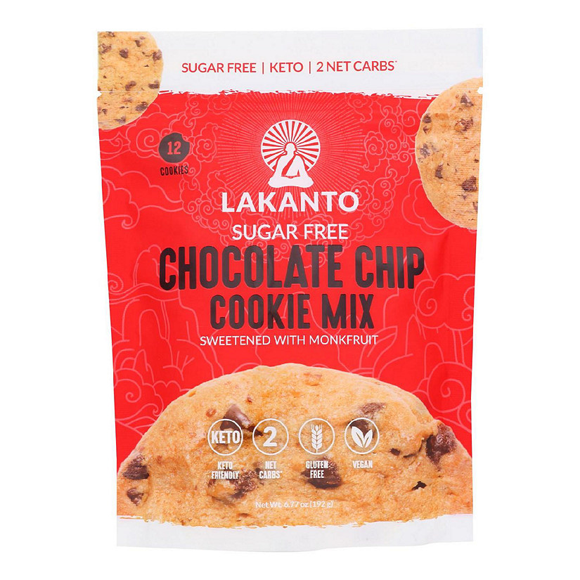 Lakanto - Mix Cookie Chocolate Chip Sugar Free - Case of 8-6.77 OZ Image