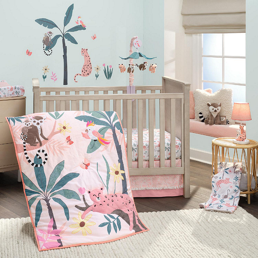 Jungle theme crib sales set