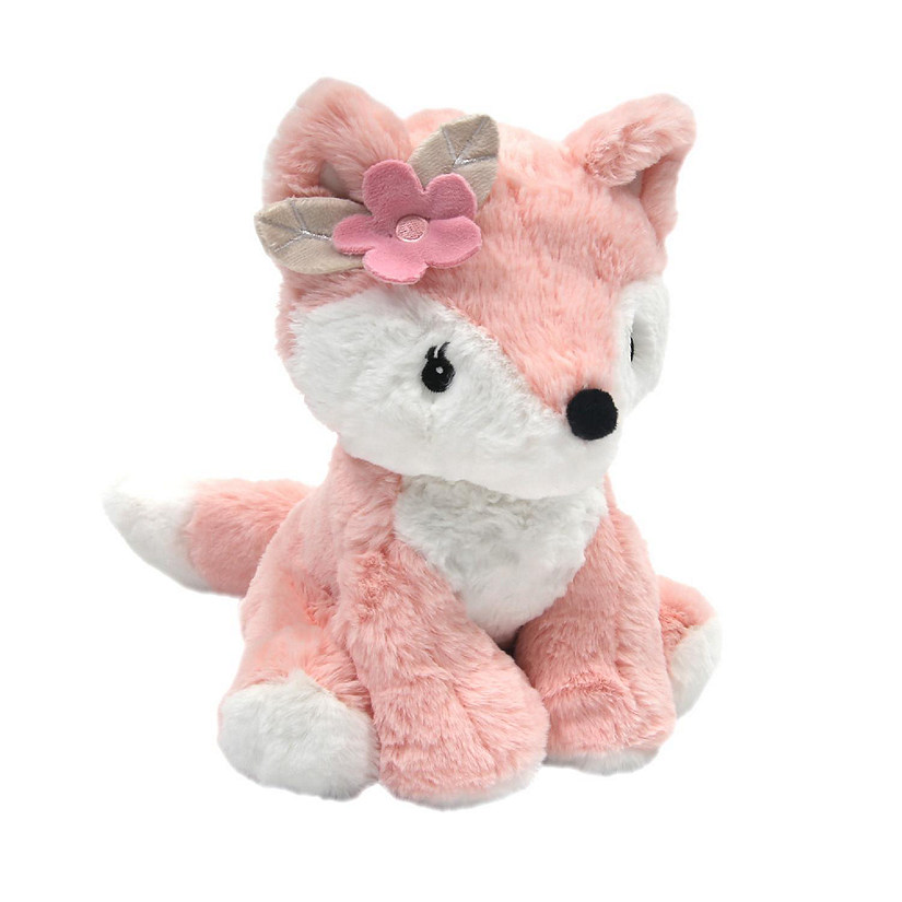 Lambs & Ivy Friendship Tree Plush Pink Woodland Fox Stuffed Animal Toy - Autumn Image