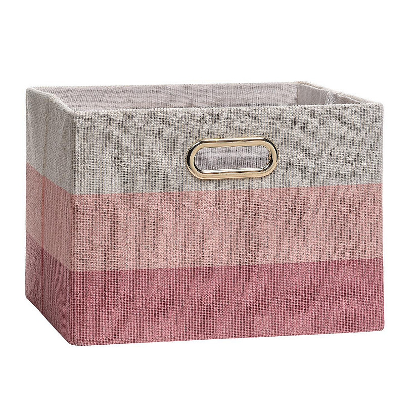 Foldable Storage Cube Bins, Assorted Colors