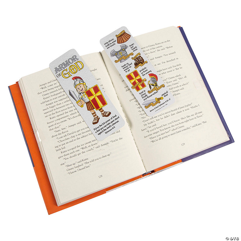 Laminated Armor of God Bookmarks Oriental Trading