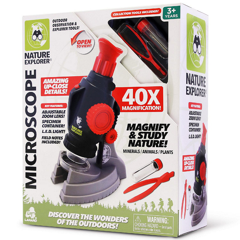 Lanard Nature Explorer: Microscope - Magnify &amp; Study Nature, 3+ Image