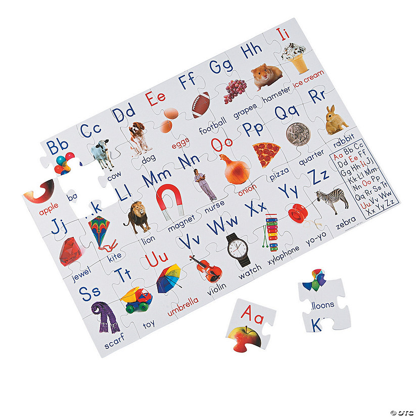 Large Alphabet Puzzle - Discontinued