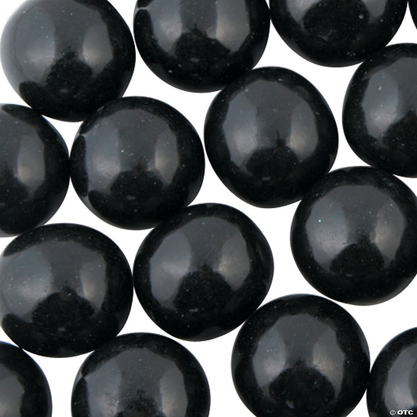 Large Black Gumballs - 97 Pc. Image