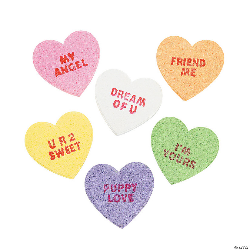 Large Conversation Hearts Hard Candy Discontinued