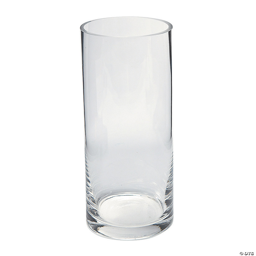 Large Cylinder Glass Vase Oriental Trading