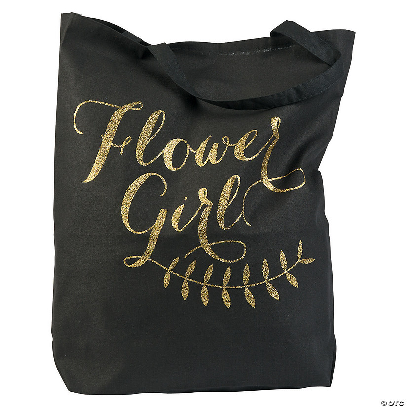 Large Flower Girl Tote Bag - Discontinued