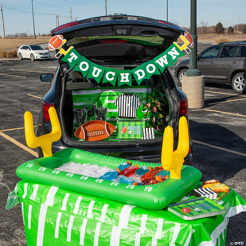 Large Football Tailgate Trunk Kit for 48 Image