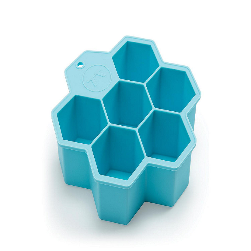 Large Hexagon Ice Cube Tray Image