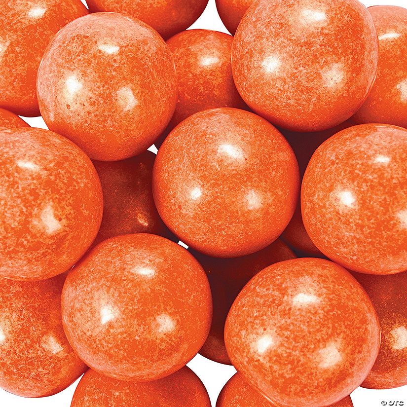 Large Orange Gumballs - 97 Pc. Image