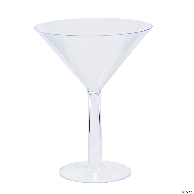 Large Plastic Martini Glasses 2 Ct. Oriental Trading
