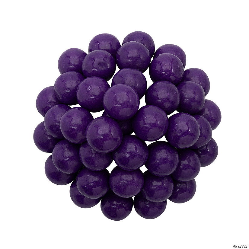 Large Purple Gumballs - 97 Pc. Image