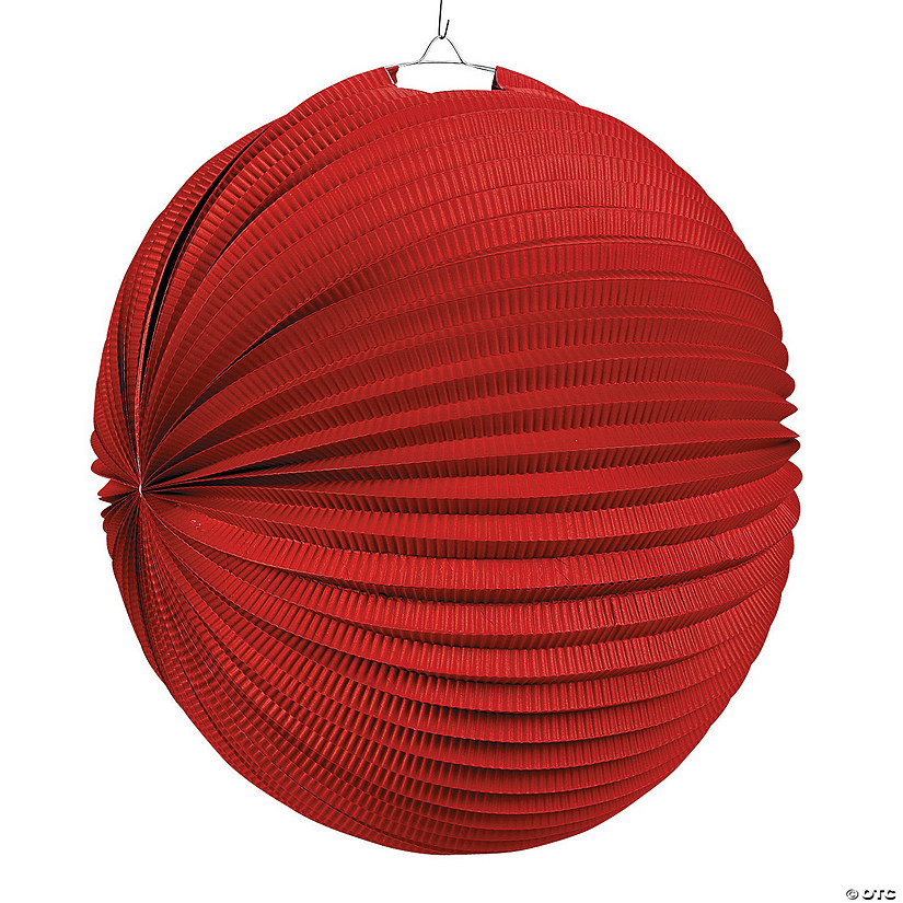 Large Red Hanging Paper Lanterns Discontinued