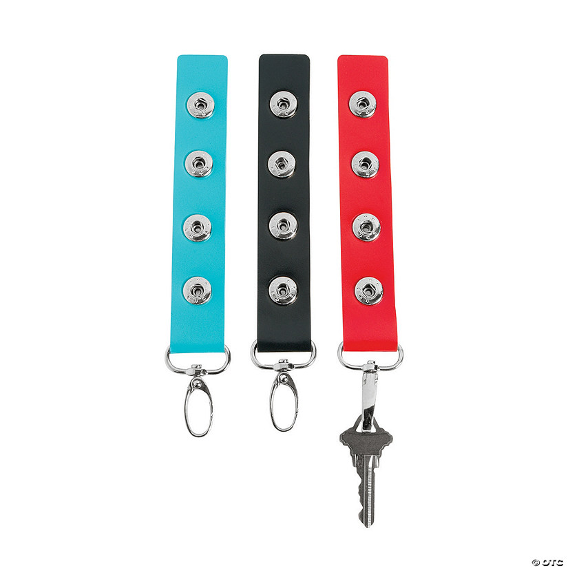 Large Snap Bead Keychains Discontinued