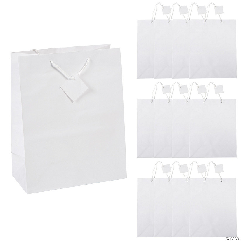 Large White Gift Bags