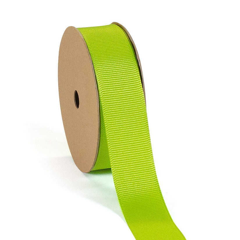 LaRibbons 7/8" Premium Textured Grosgrain Ribbon - Reseda Green Image