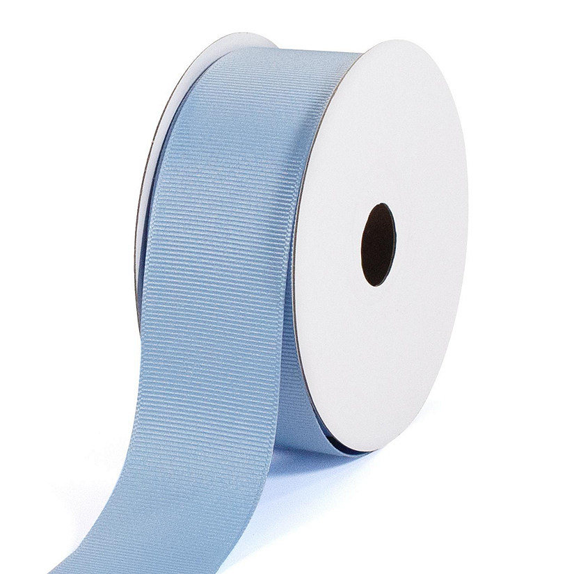 LaRibbons and Crafts 1 1/2" 20yds Premium Textured Grosgrain Ribbon - Millennium Blue Image