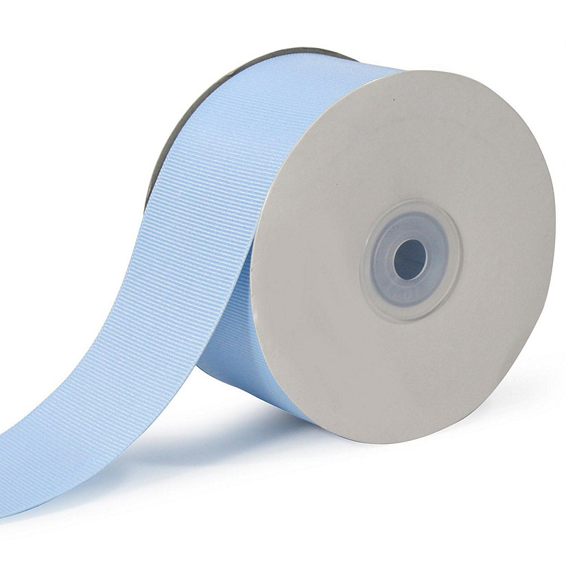 LaRibbons and Crafts 2 1/4" 20yds Premium Textured Grosgrain Ribbon - Blue Image