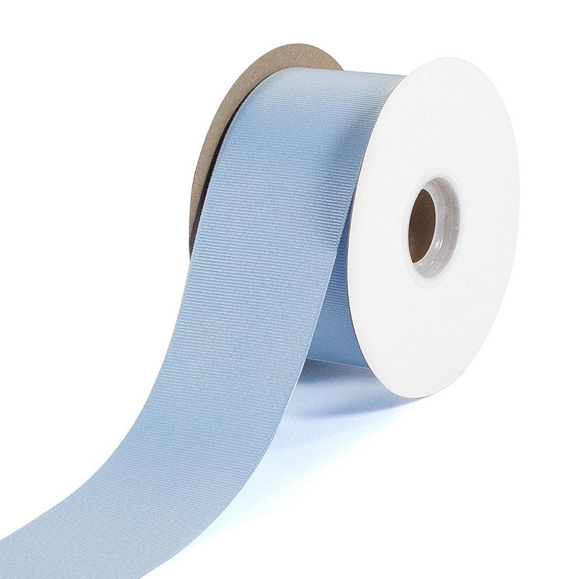 LaRibbons and Crafts 2 1/4" 20yds Premium Textured Grosgrain Ribbon - Millennium Blue Image