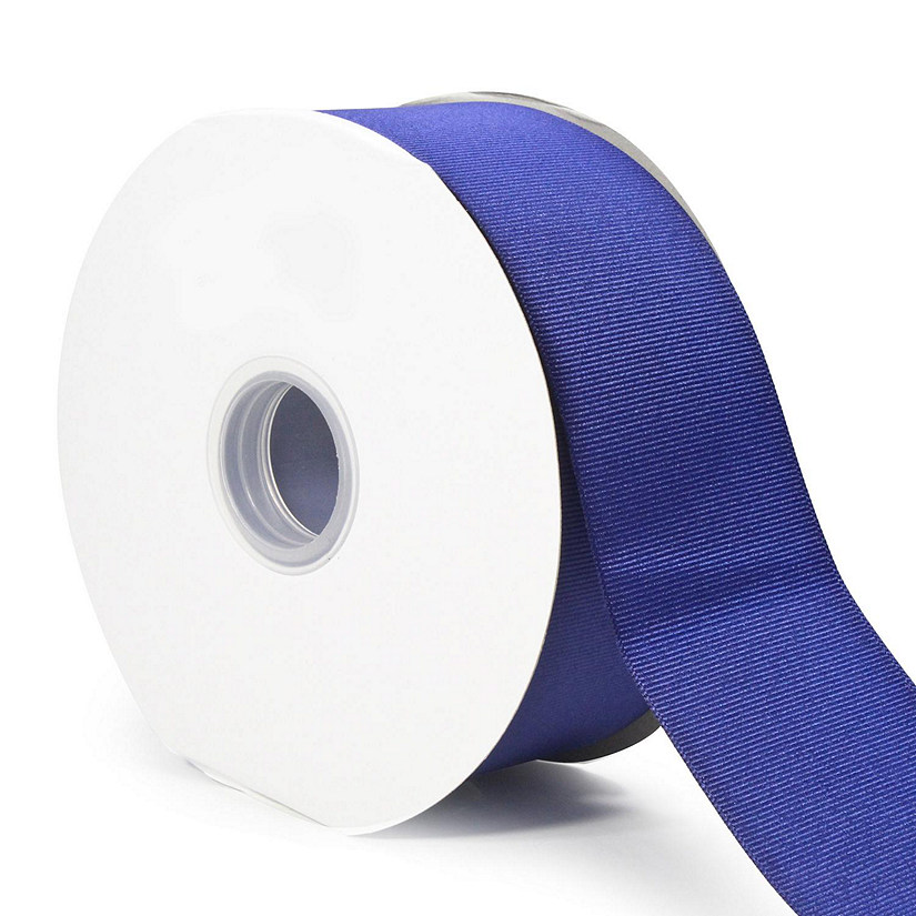 LaRibbons and Crafts 2 1/4" Premium Textured Grosgrain Ribbon - Century Blue Image