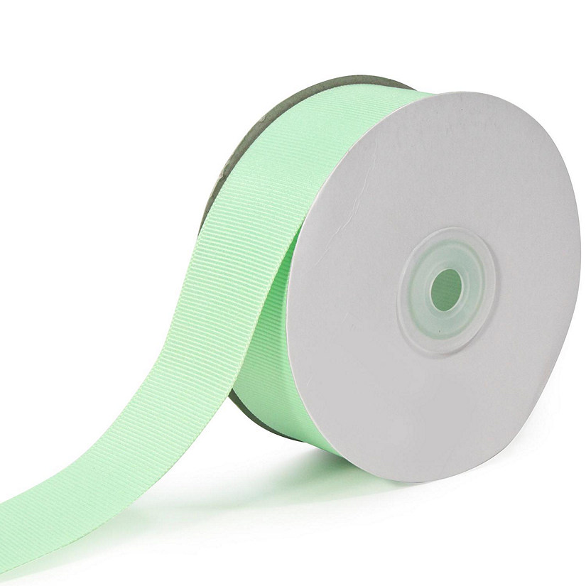 LaRibbons and Crafts MINT 1 1/2" 20yds Premium Textured Grosgrain Ribbon Image