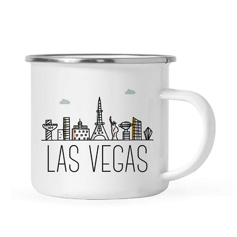 Las Vegas Skyline 11oz Camp Mug Image