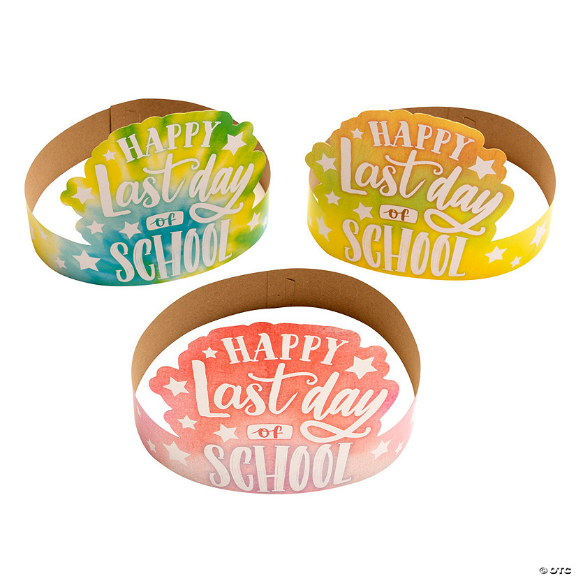 Last Day of School Crowns - 12 Pc. Image