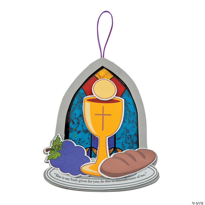 Last Supper Sign Craft Kit Makes 12 Oriental Trading