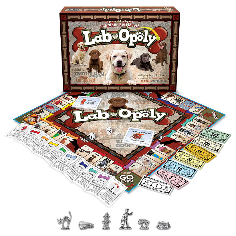 Late for the Sky: Lab-Opoly Monopoly Board Game Image