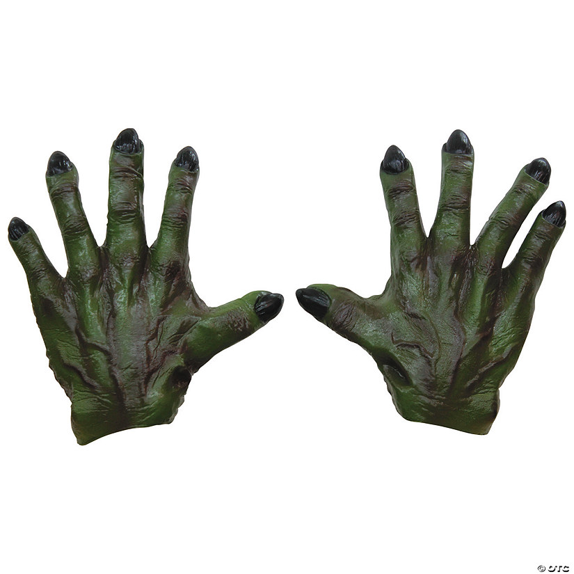 Latex Monster Hands Oriental Trading