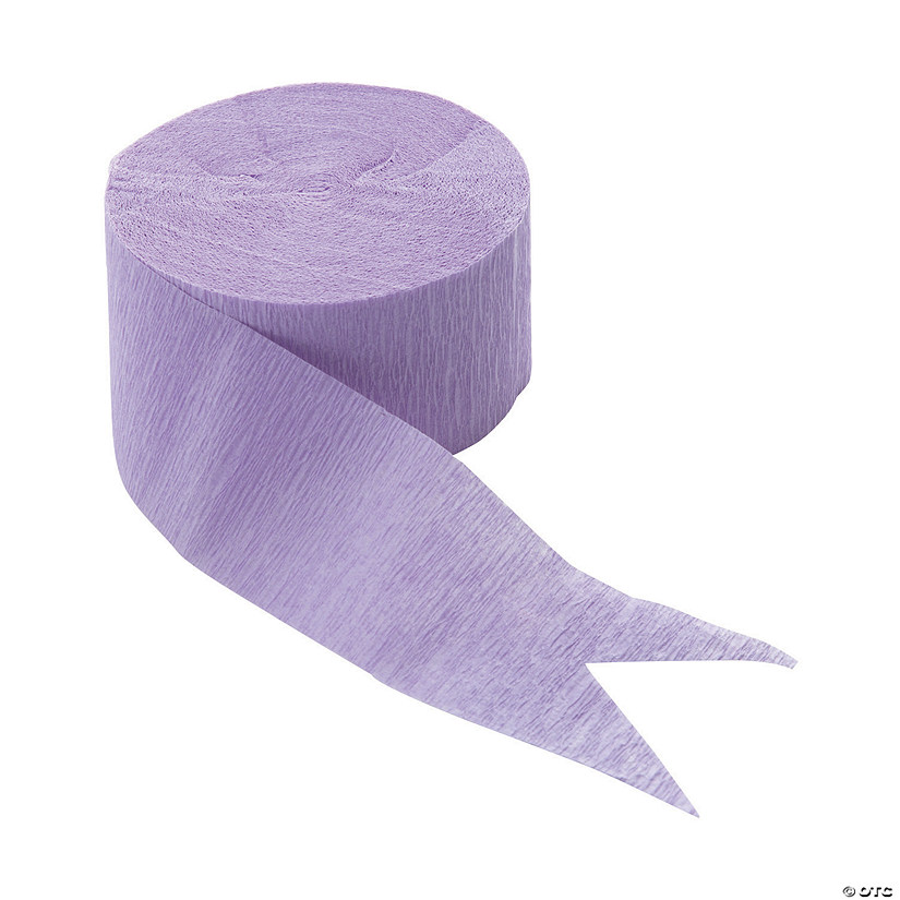 Lavender Paper Streamer Image