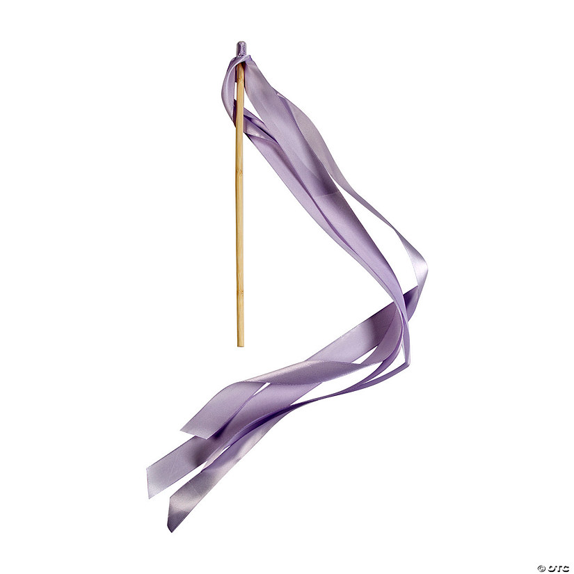 Lavender Ribbon Wands - 24 Pc. Image