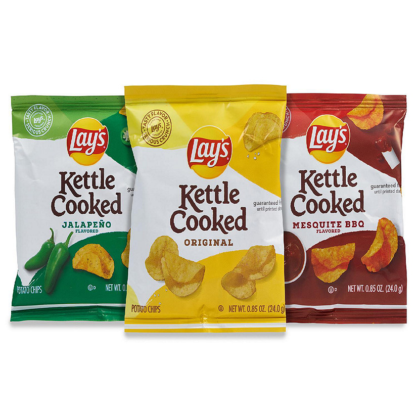 Lay's Kettle Cooked Variety Pack 40 x 0.85 oz