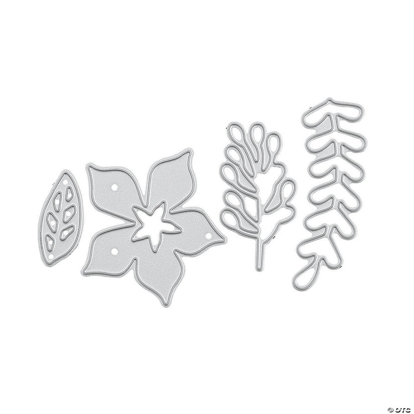 Leaf & Flower Cutting Die Oriental Trading
