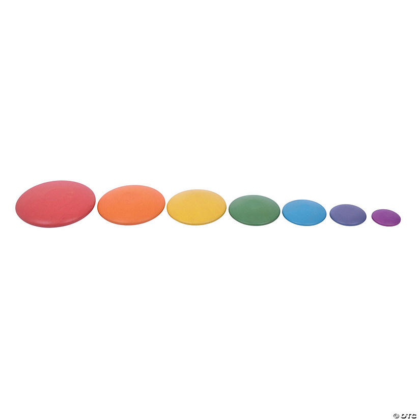 Learning Advantage Rainbow Buttons - Set of 7 Image