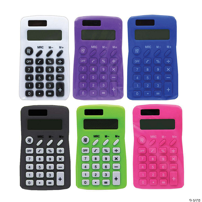 Learning Advantage Student Calculator, Pack of 6 Image