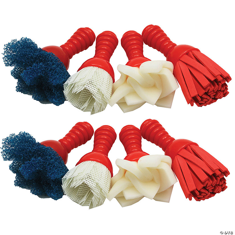 Learning Advantage&amp;#174; Textured Art Tools, 4 Per Pack, 2 Packs Image